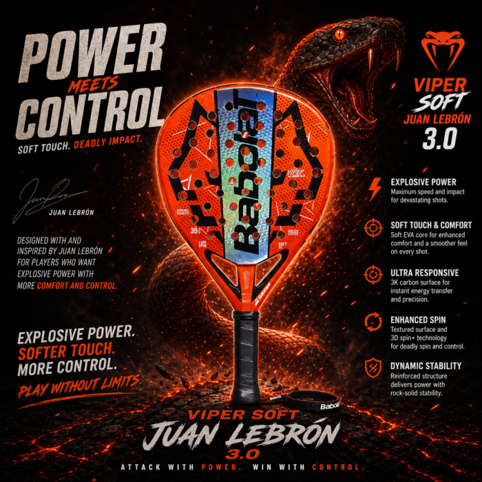 Babolat Viper Soft Juan Lebrón 3.0 - Ảnh 2